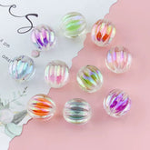 16mm Double Layered Pumpkin Bead Mix-W16